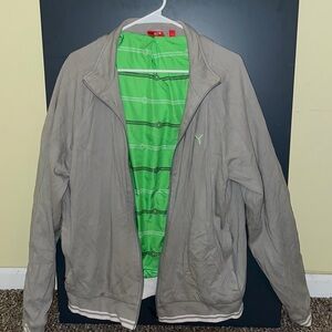 Mens Puma Zip Up Sweater